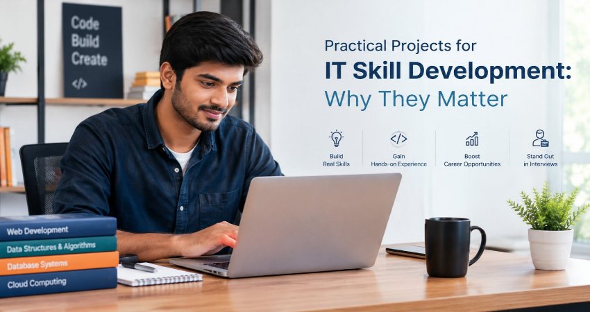  Importance of practical projects in IT skill development for students and freshers